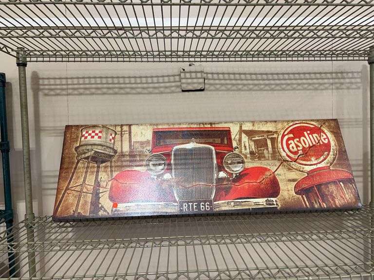 Route 66 Advertising Wall Decor
