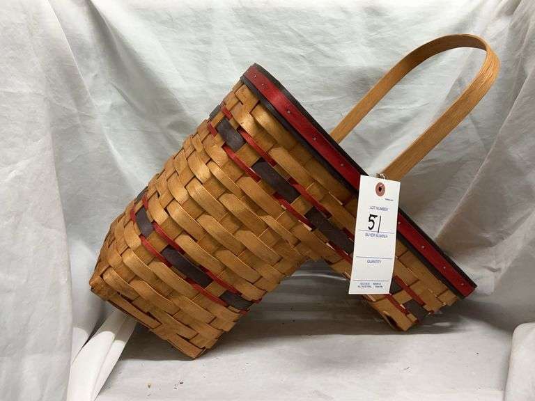 Gerald E. Henn Workshops Woven Basket