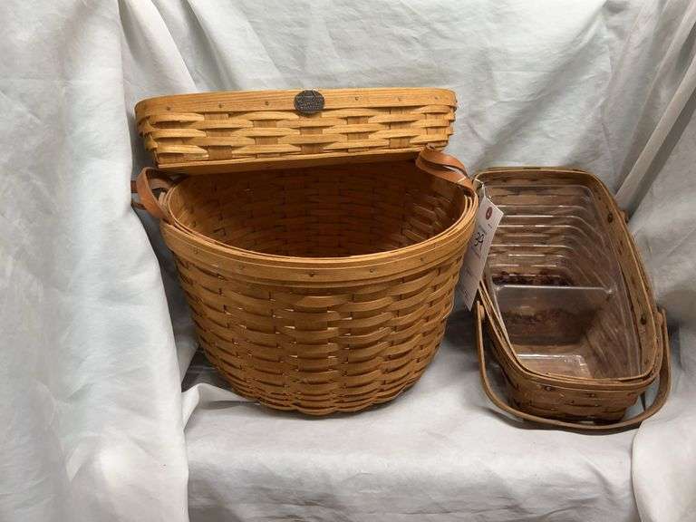 Longaberger Basket Collection - Three Piece Set