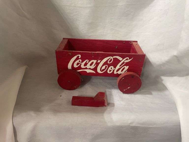 Coca-Cola Toy Wood Wagon