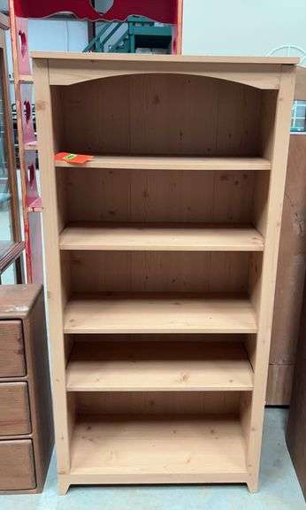 Wooden 5-Shelf Bookcase image