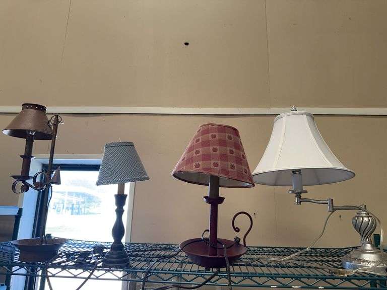 Assorted Table Lamps - Set of Four image