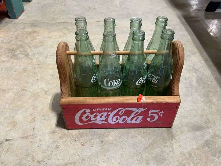 Coca-Cola 5 Cent Carrier with 6 Bottles image