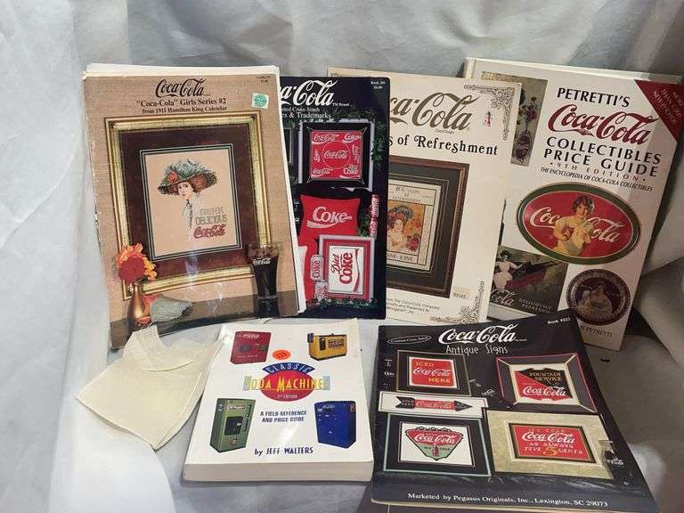 Coca-Cola Collectibles Books Lot