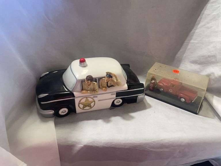 Andy Griffith Cookie Jar & 1956 Ford F-100 Texaco Truck image