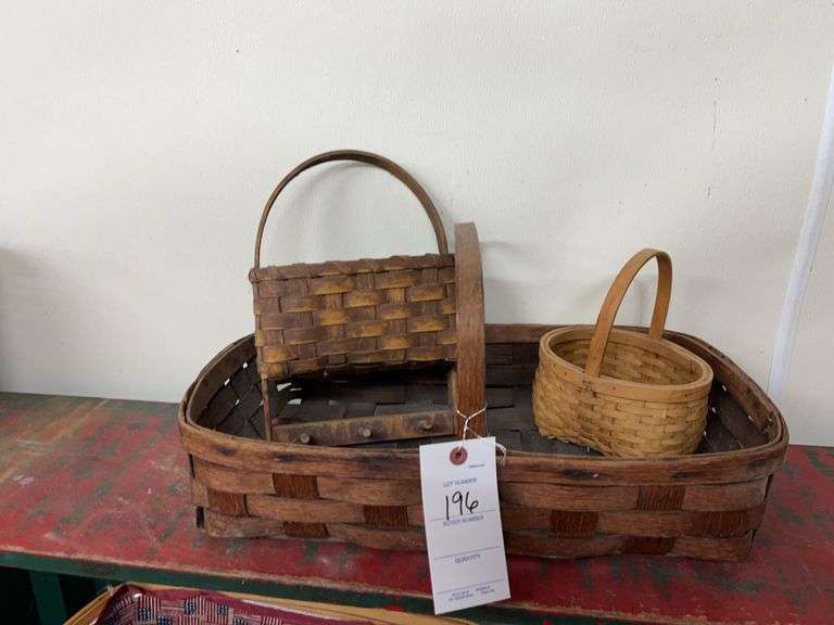 Woven Basket Collection - Three Piece Set