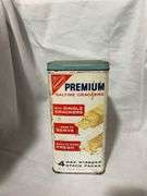 Nabisco Premium Saltine Cracker tin