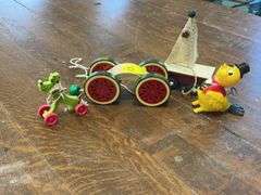 Assorted Wooden and Plastic Toys