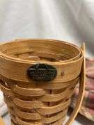 Longaberger Handmade Basket Duo