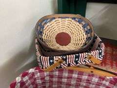 Longaberger Basket Collection: Patriotic Liners