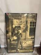 Framed Print Works Coca-Cola and Robin Hood Flour Advertising Art
