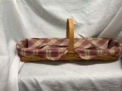 Longaberger Handmade Basket Duo
