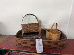 Woven Basket Collection - Three Piece Set