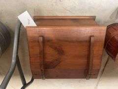 Wooden Wall Mount Box with Lid