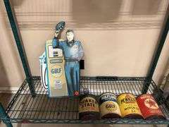 Gulf and Other Motor Oil Advertising Lot