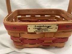 Longaberger Basket and Basket Sign