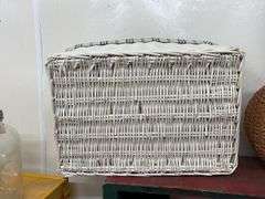 Woven Basket Lot - White & Natural