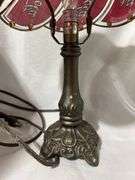 Coca-Cola Stained Glass Style Table Lamp