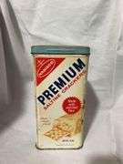 Nabisco Premium Saltine Cracker tin