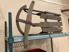 Wood 'Monoplane' Sled