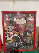 Coca-Cola 2000 Piece Jigsaw Puzzle Framed