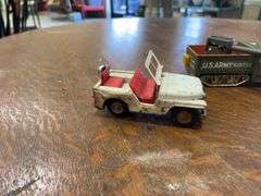 Lot of Toy Military Vehicles and Jet