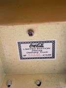 Coca-Cola Stain Glass Style Lamp