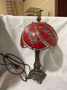 Coca-Cola Stained Glass Style Table Lamp