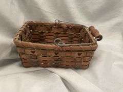 Longaberger Basket and Basket Sign