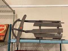 Wood 'Monoplane' Sled