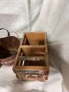 Vintage Style Advertising Tins & Seed Caddy