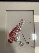 Framed Coca-Cola CanArt Golf Theme