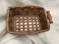 Longaberger Basket and Basket Sign