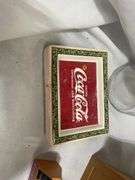Coca-Cola Collectibles: Jar, Soap Dish, Wooden Crate, and Miniature Bottles
