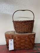 Two Woven Baskets
