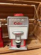 Coca-Cola Cooler with Pencil Sharpener, Stamp & Pad