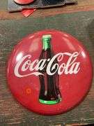 Coca-Cola Red Metal Serving Tray, 1990