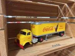 Coca-Cola Candy/Cookie Jar, Glass with Metal Top
