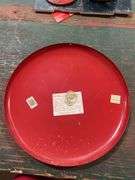 Coca-Cola Red Metal Serving Tray, 1990