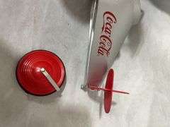 Coca-Cola Stain Glass Style Lamp