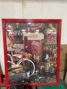 Coca-Cola 2000 Piece Jigsaw Puzzle Framed