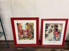 Coca-Cola The Road Block Picture Framed