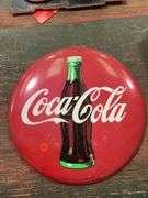 Coca-Cola Red Metal Serving Tray, 1990