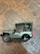 Lot of Toy Military Vehicles and Jet