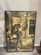 Framed Print Works Coca-Cola and Robin Hood Flour Advertising Art