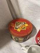 Advertising Tins and Wheatsworth Cracker Mug