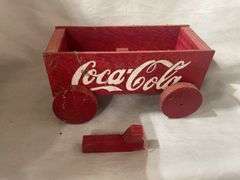 Coca-Cola Toy Wood Wagon