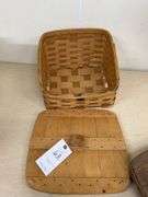Two Peterborough Basket Co. Baskets