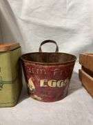 Vintage Style Advertising Tins & Seed Caddy
