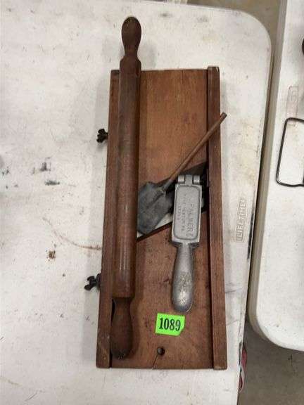 Vegetable Slicer, Rolling Pin, and Sinker Mold image
